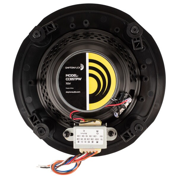 Main product image for Dayton Audio CC65TPW 6-1/2" 2-Way 70V In-Ceiling Speaker Pair300-425